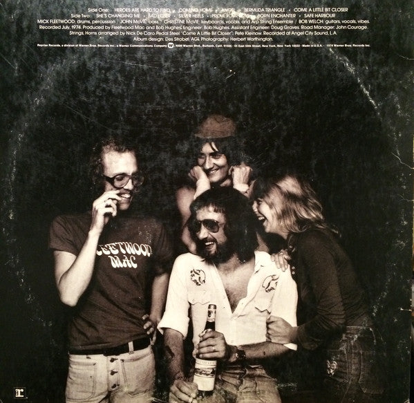 Fleetwood Mac : Heroes Are Hard To Find (LP, Album, San)