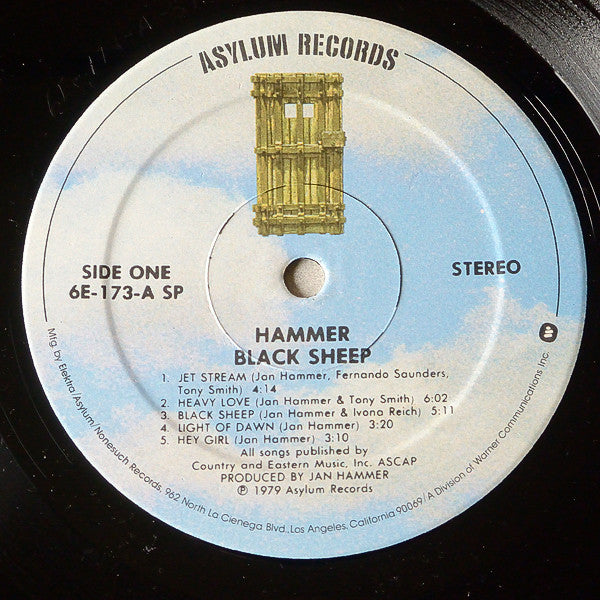 Hammer (7) : Black Sheep (LP, Album, SP)