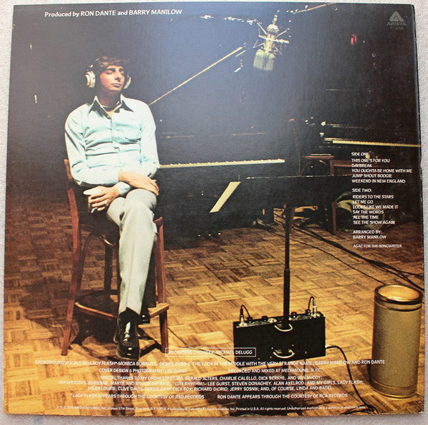 Barry Manilow : This One's For You (LP, Album, Wad)