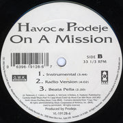 Havoc & Prodeje : On A Mission (12")