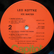 Leo Kottke : Ice Water (LP, Album, Los)
