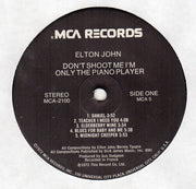 Elton John : Don't Shoot Me I'm Only The Piano Player (LP, Album, Pin)