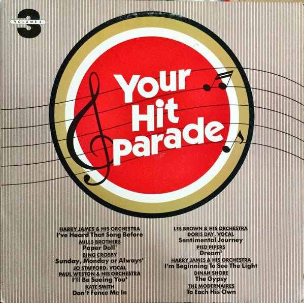Various : Your Hit Parade Volume 3 (LP, Comp)
