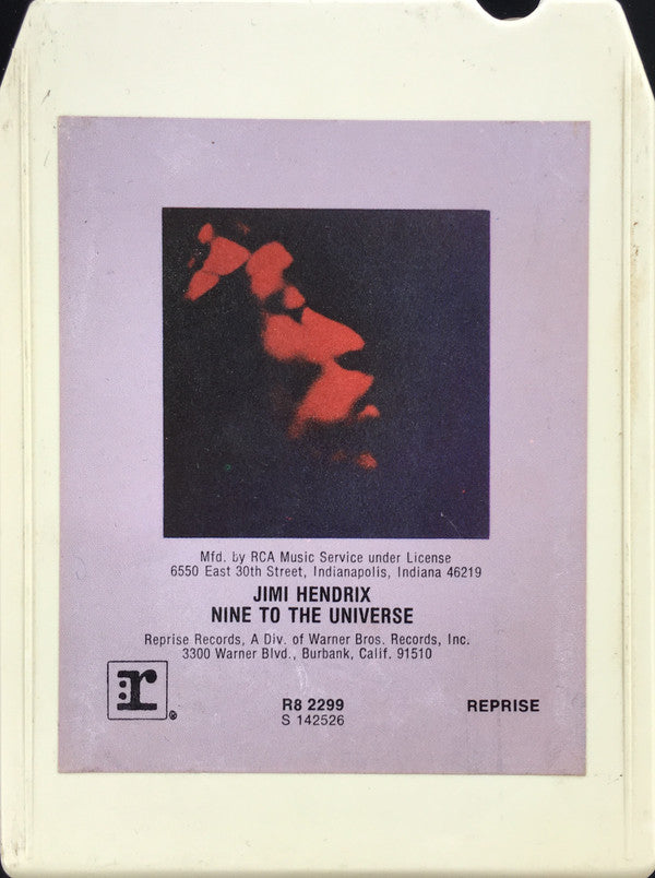 Jimi Hendrix : Nine To The Universe (8-Trk, Album)