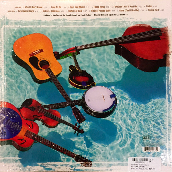 Dwight Yoakam : Swimmin' Pools, Movie Stars (LP, Album, Ltd, Lig)