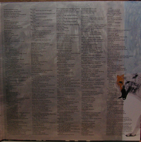 Joni Mitchell : Dog Eat Dog (LP, Album, Spe)
