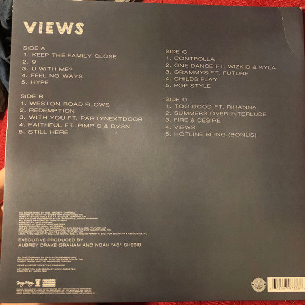 Drake : Views (2xLP, Album)