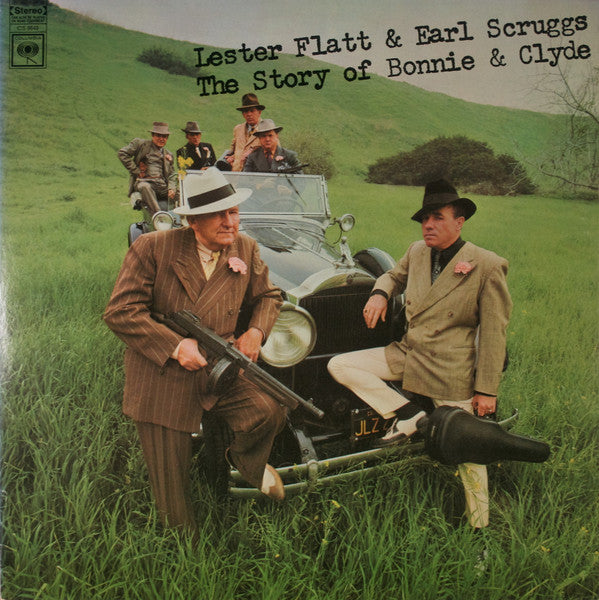 Flatt & Scruggs With The Foggy Mountain Boys : The Story Of Bonnie And Clyde (LP, Album, Ter)