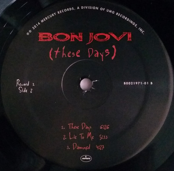 Bon Jovi : These Days (2xLP, Album, RE, 180)