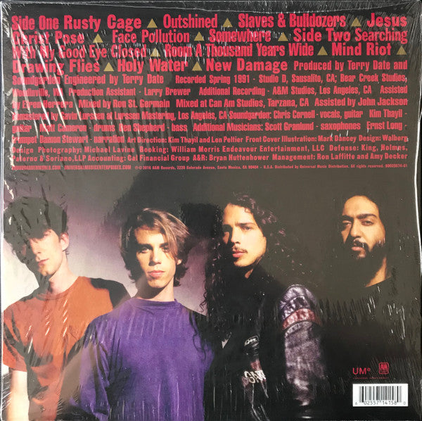 Soundgarden : Badmotorfinger (LP, Album, RE)