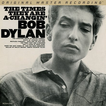 Bob Dylan : The Times They Are A-Changin' (2x12", Album, Mono, Ltd, Num, RE, RM, 180)