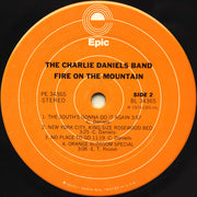 The Charlie Daniels Band : Fire On The Mountain (LP, Album, RE, Ter)