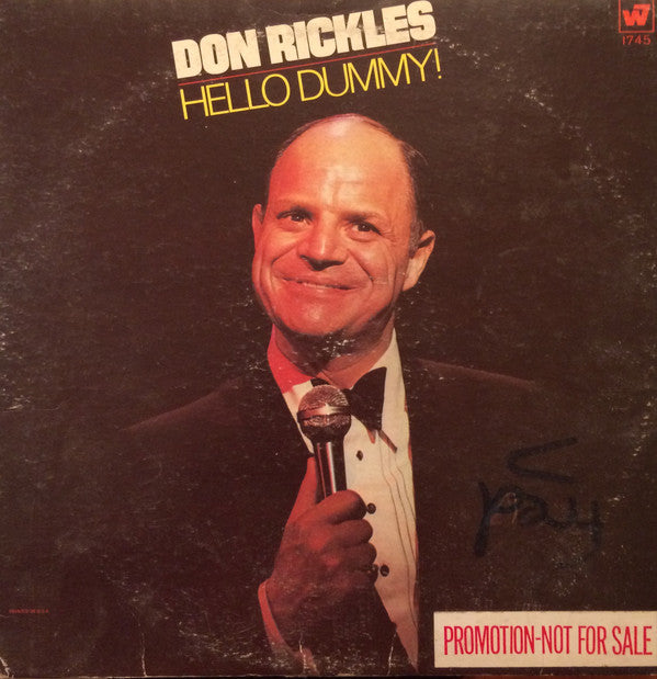 Don Rickles : Hello Dummy! (LP, Album, Mono, Promo)