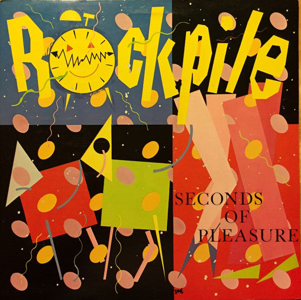 Rockpile : Seconds Of Pleasure (LP, Album, RE, Pit)