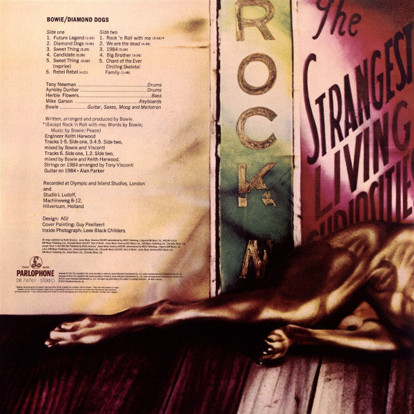 Bowie* : Diamond Dogs (LP, Album, RE, RM, 180)