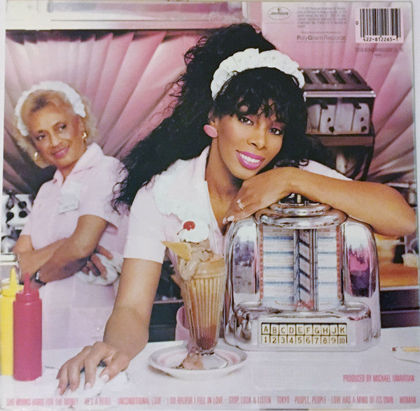 Donna Summer : She Works Hard For The Money (LP, Album, 72 )