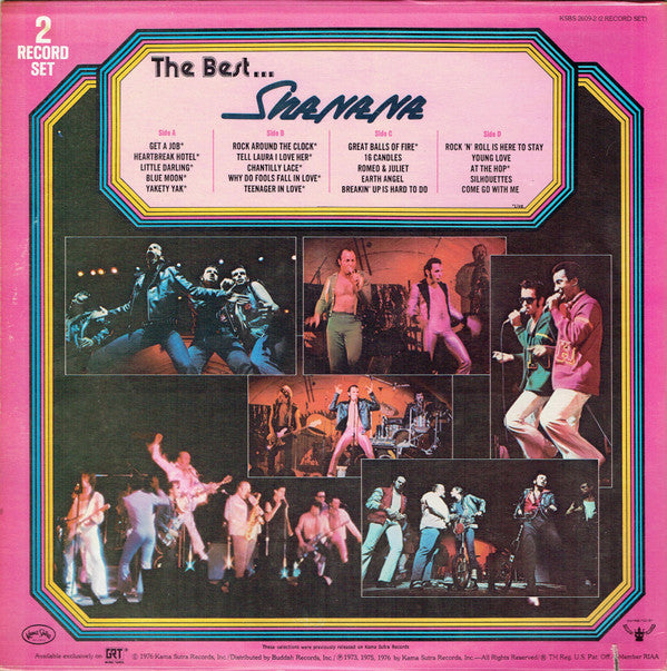 Sha Na Na : The Best... (2xLP, Comp, Gol)