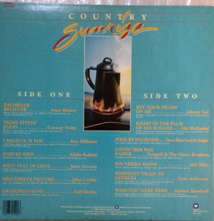 Various : Country Sunrise (LP, Album, Comp)