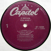 O'Bryan : You And I (LP, Album, Jac)