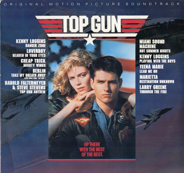 Various : Top Gun (Original Motion Picture Soundtrack) (LP, Album, Car)